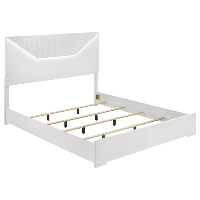 Ives Panel Bed with LED Lighting