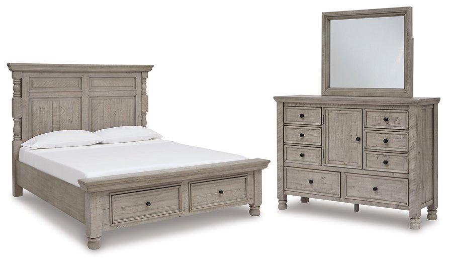 Harrastone Queen 5-Piece Bedroom Set