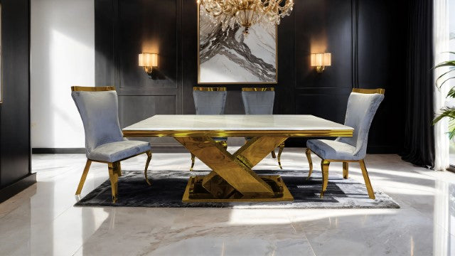 Basilicata Gold Chair (2/CTN)