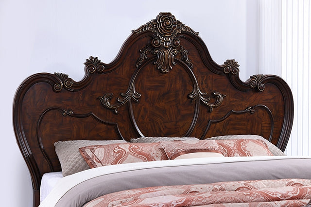 Roselli Bed Chrome & White